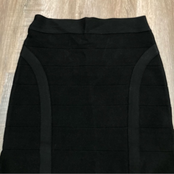 BEBE Midi Bandage Bodycon Pencil Skirt - Picture 3 of 10